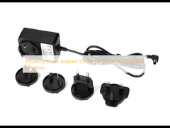 Verimlilik Güç adaptörü 12V 2A ABD AB Birleşik Krallık AU fiş 85% Verimlilik